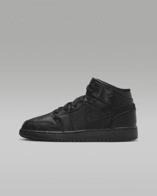 Jordan 1 black junior deals